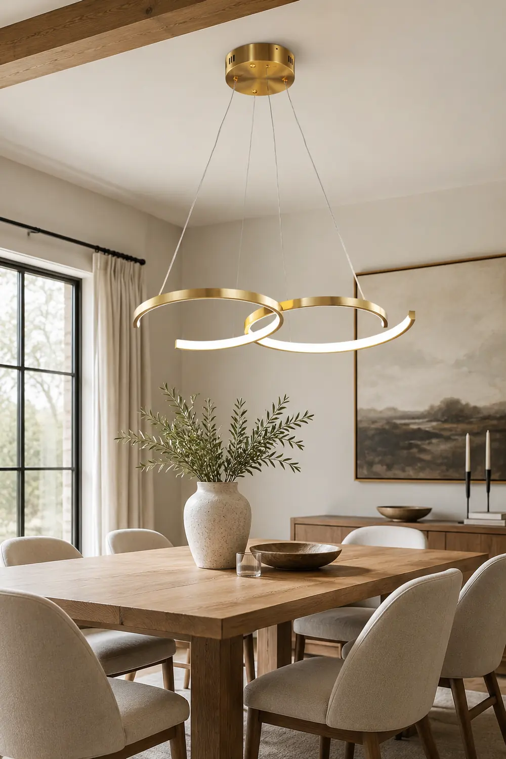 Double Rings Pendant Light - Lumpaz