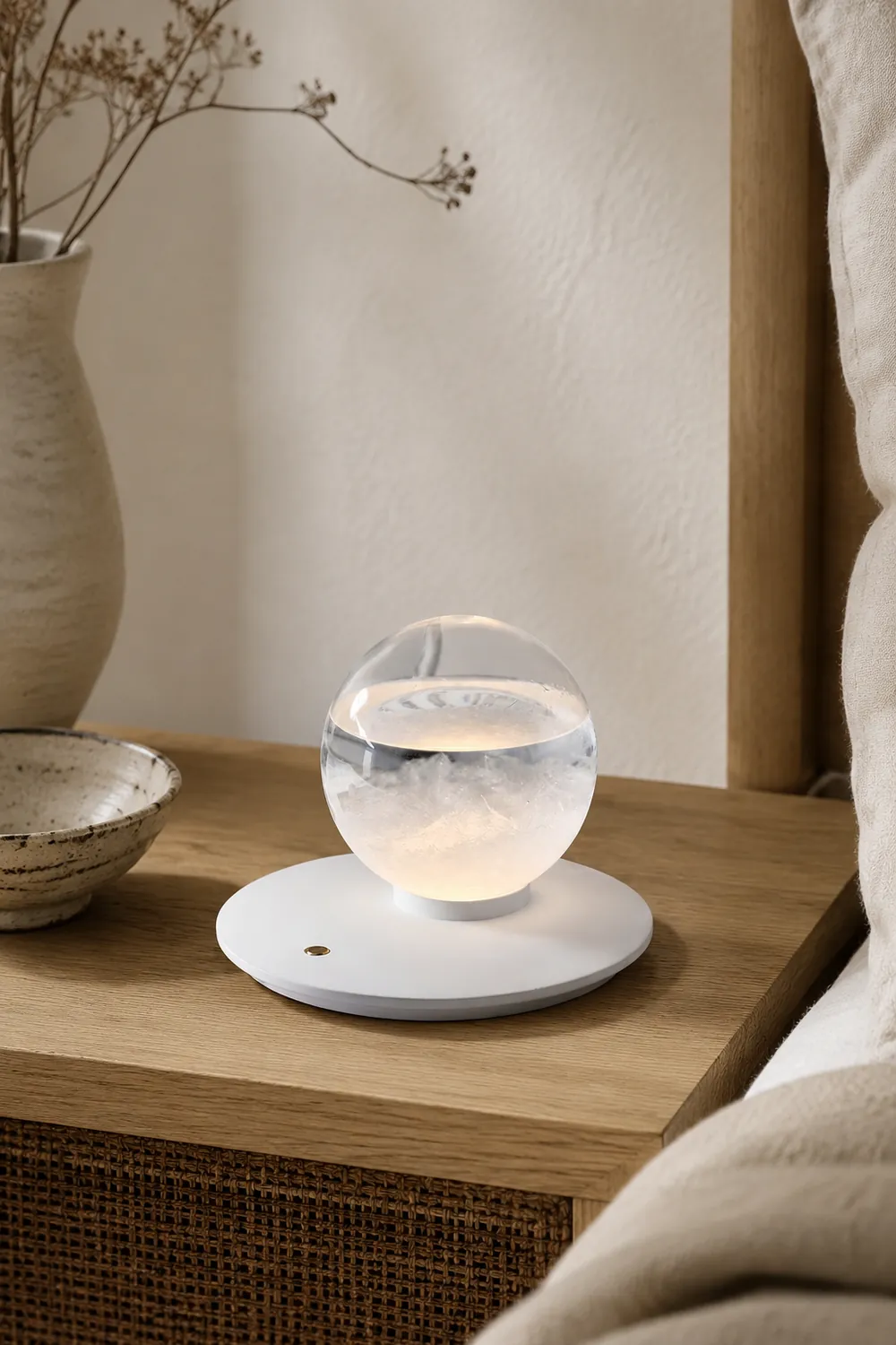 Storm Bottle Built-in Battery Table Lamp - Lumpaz