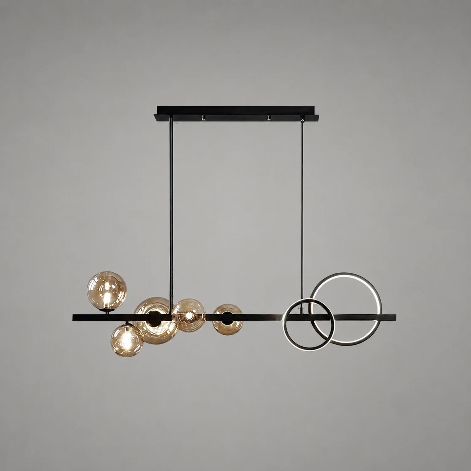 Bubi Glass Chandelier - Lumpaz