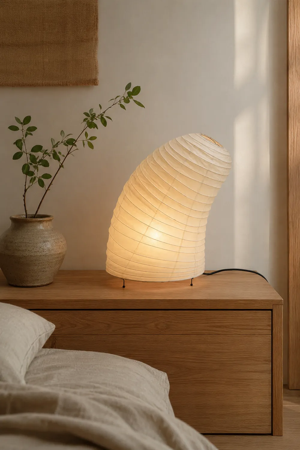 Washi Paper 13T Table Lamp - Lumpaz