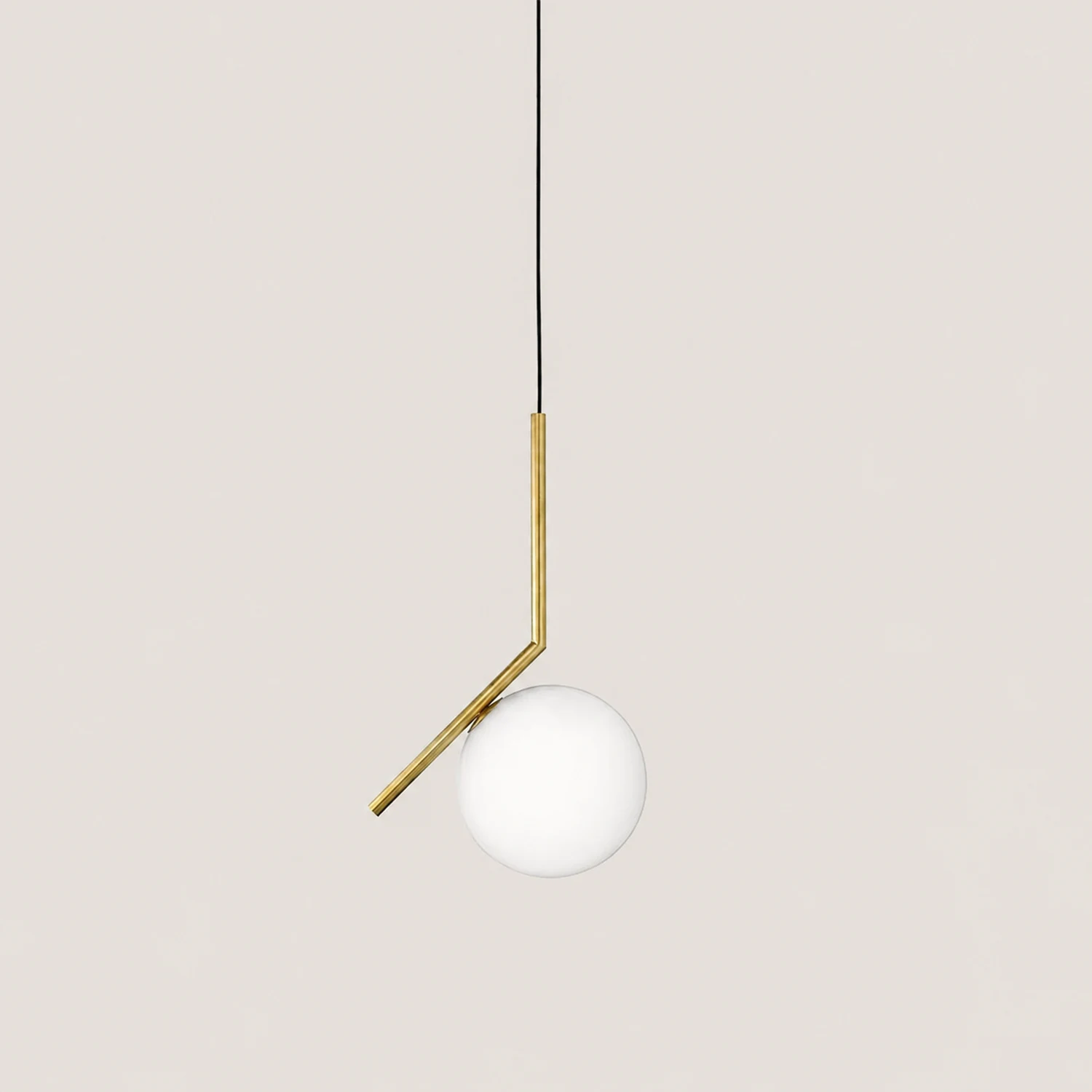 Corner Round Pendant Light - Lumpaz
