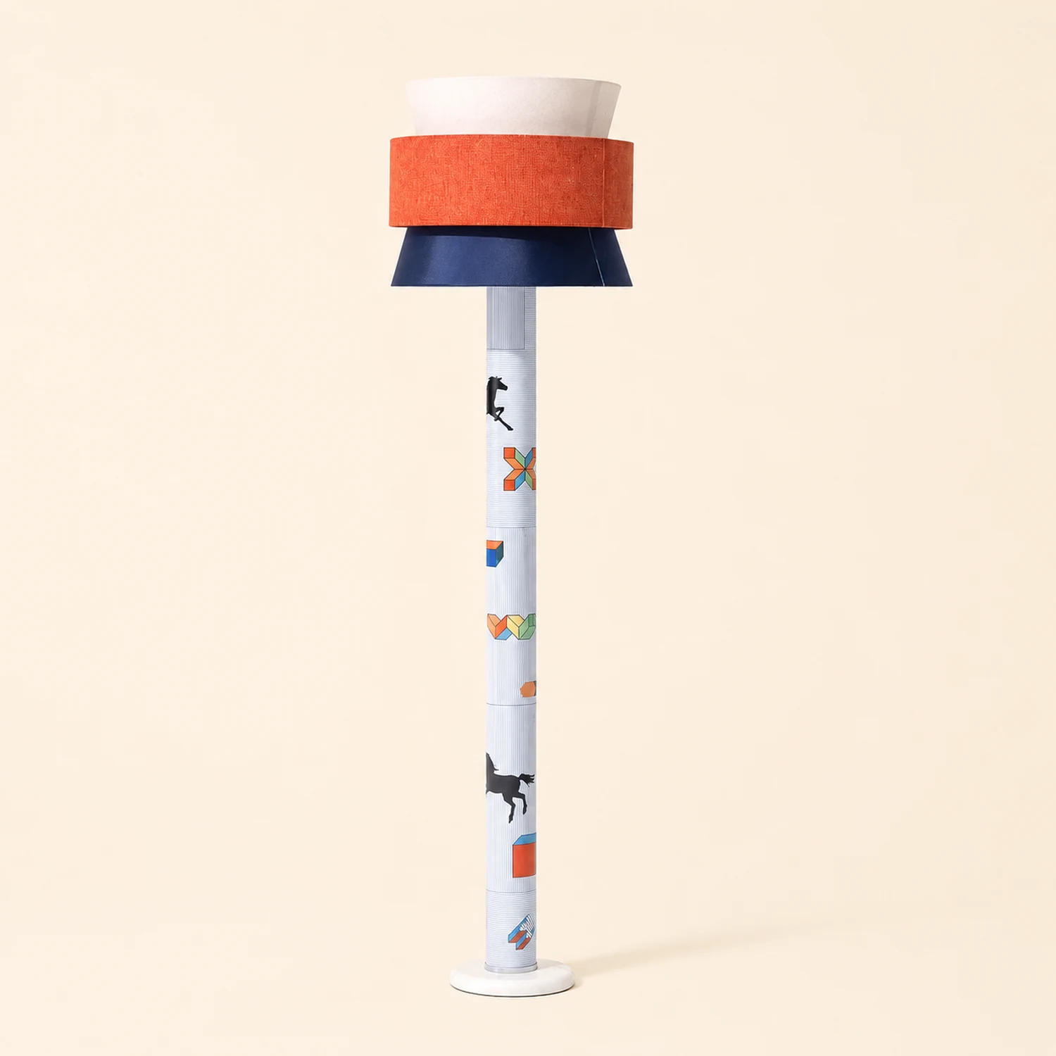 Striped Pony Floor Lamp - Lumpaz