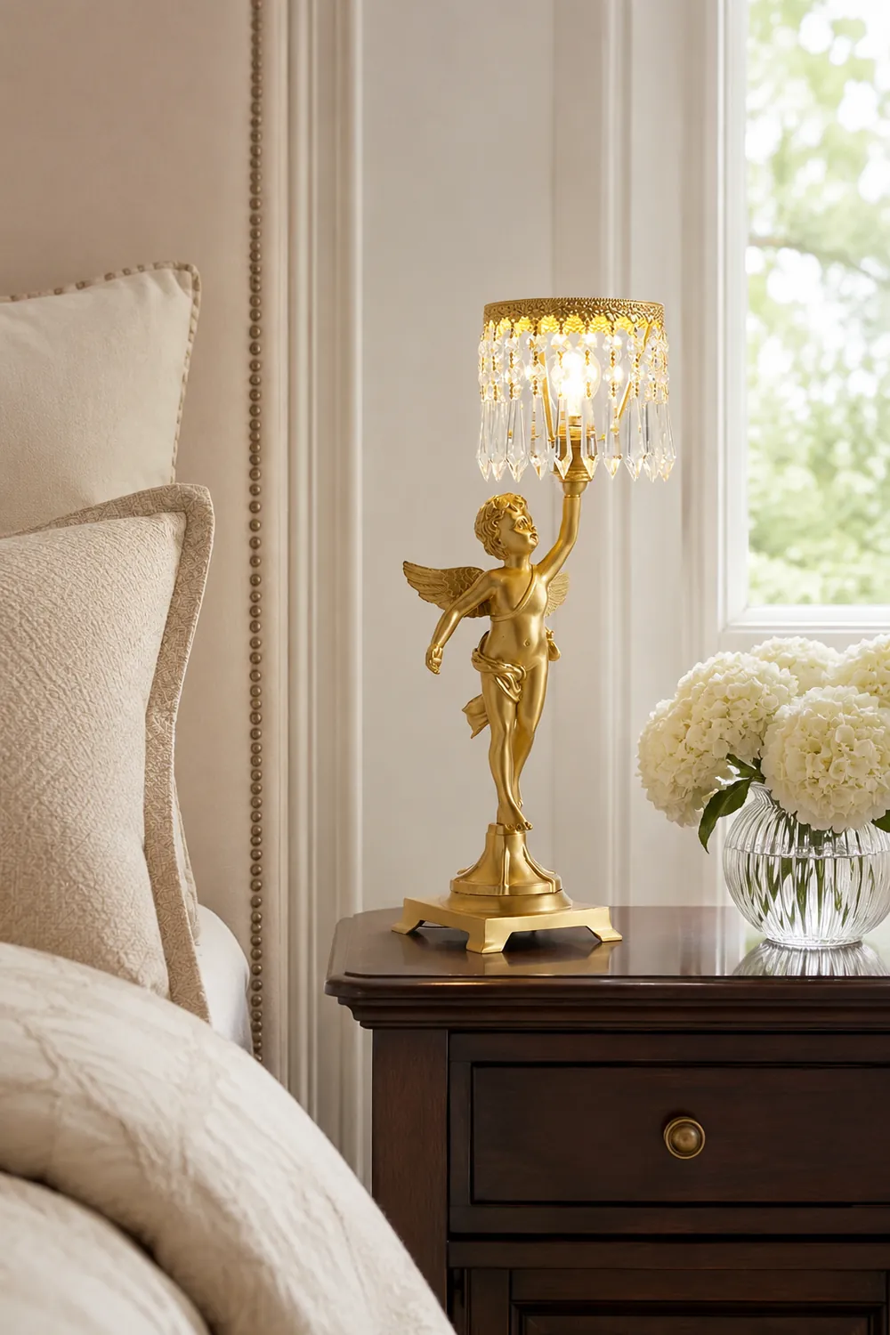 Angel Crystal Table Lamp - Lumpaz