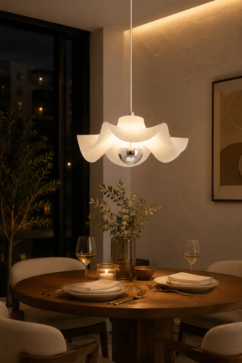 Pleated Pendant Lamp - Lumpaz