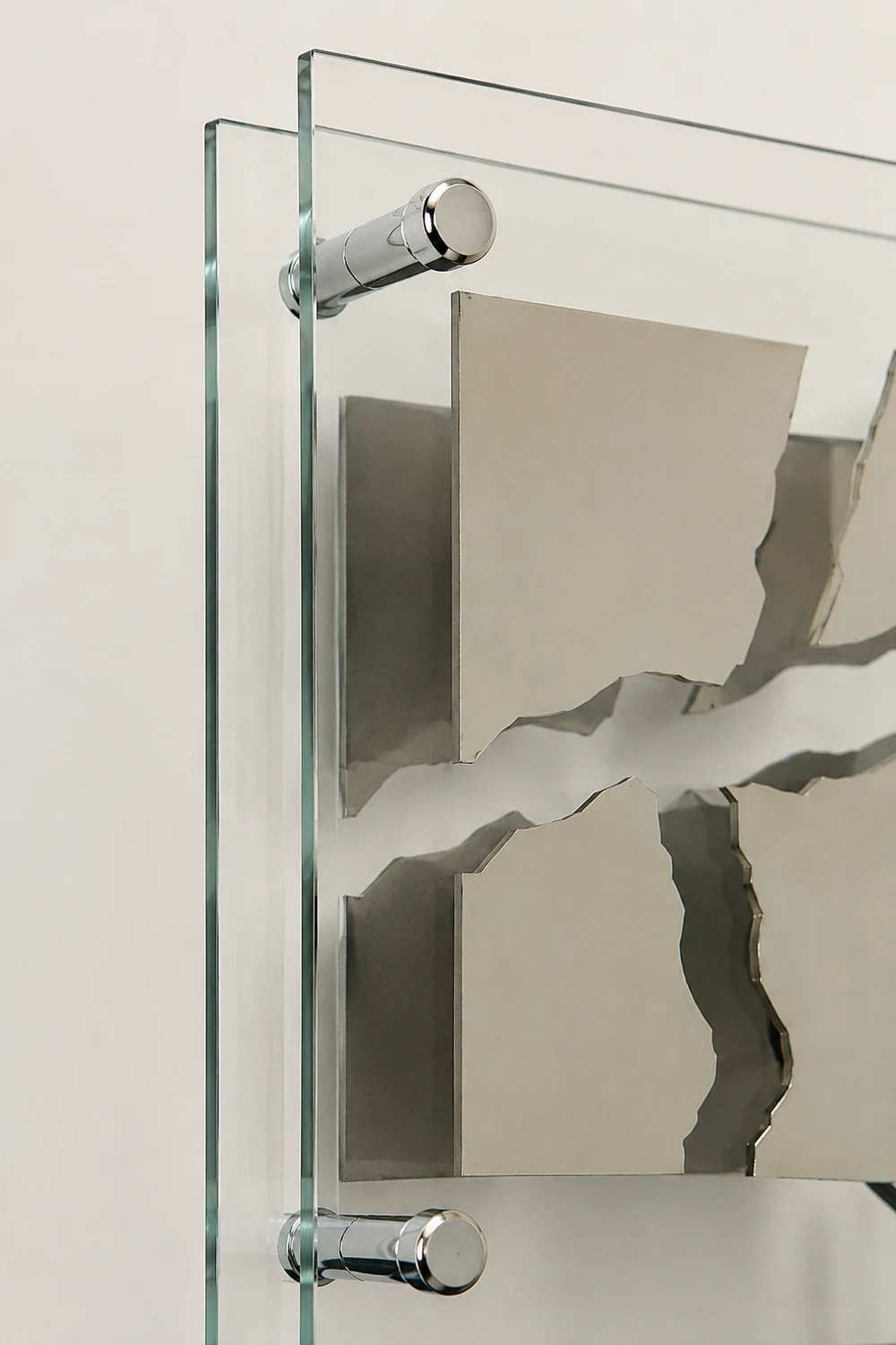Square Glass Table Lamp - Lumpaz