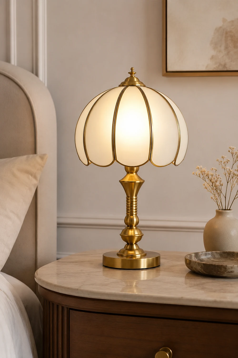 Tomyeus Brass Table Lamp - Lumpaz