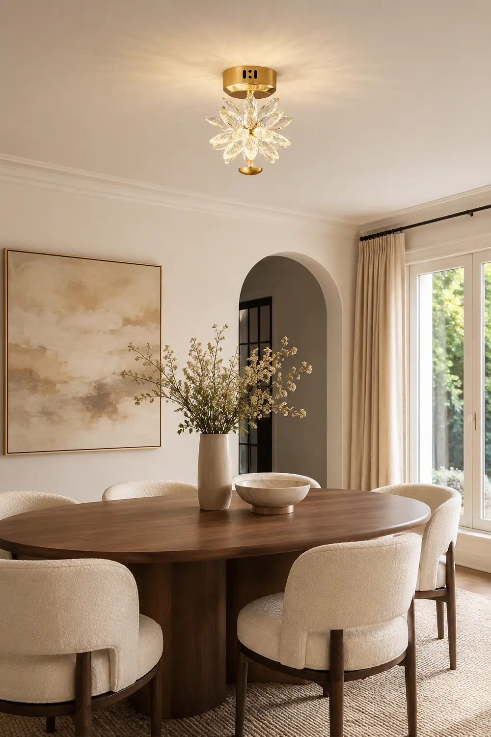 Glam Flower Ceiling Lamp - Lumpaz