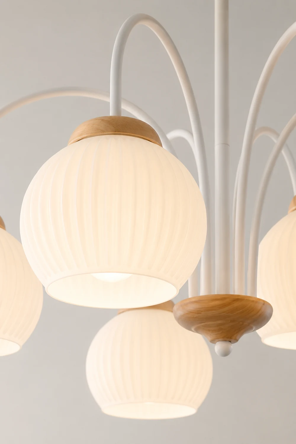 Molecural Wood Chandelier - Lumpaz