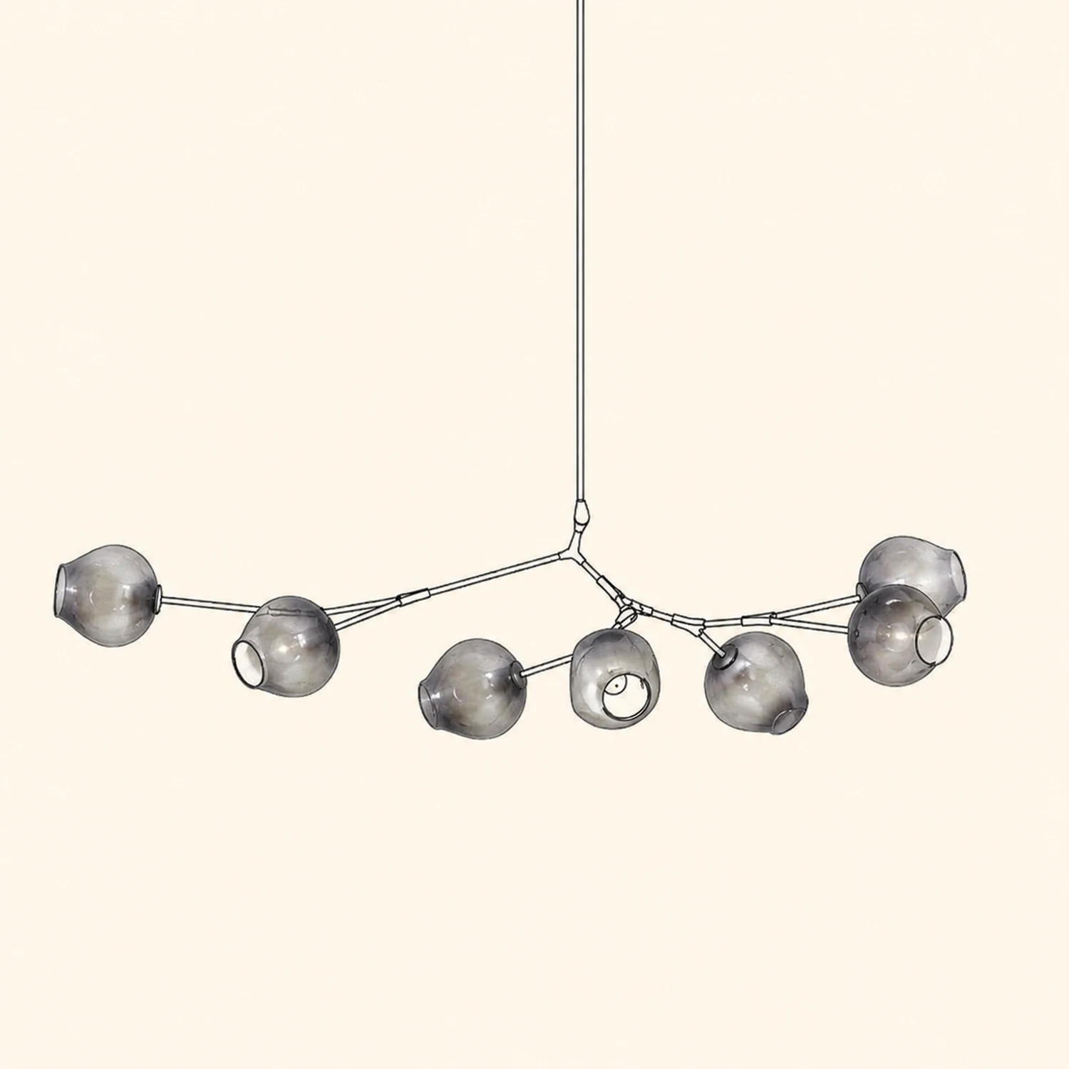 Perry Globe Horizontal Chandelier - Lumpaz