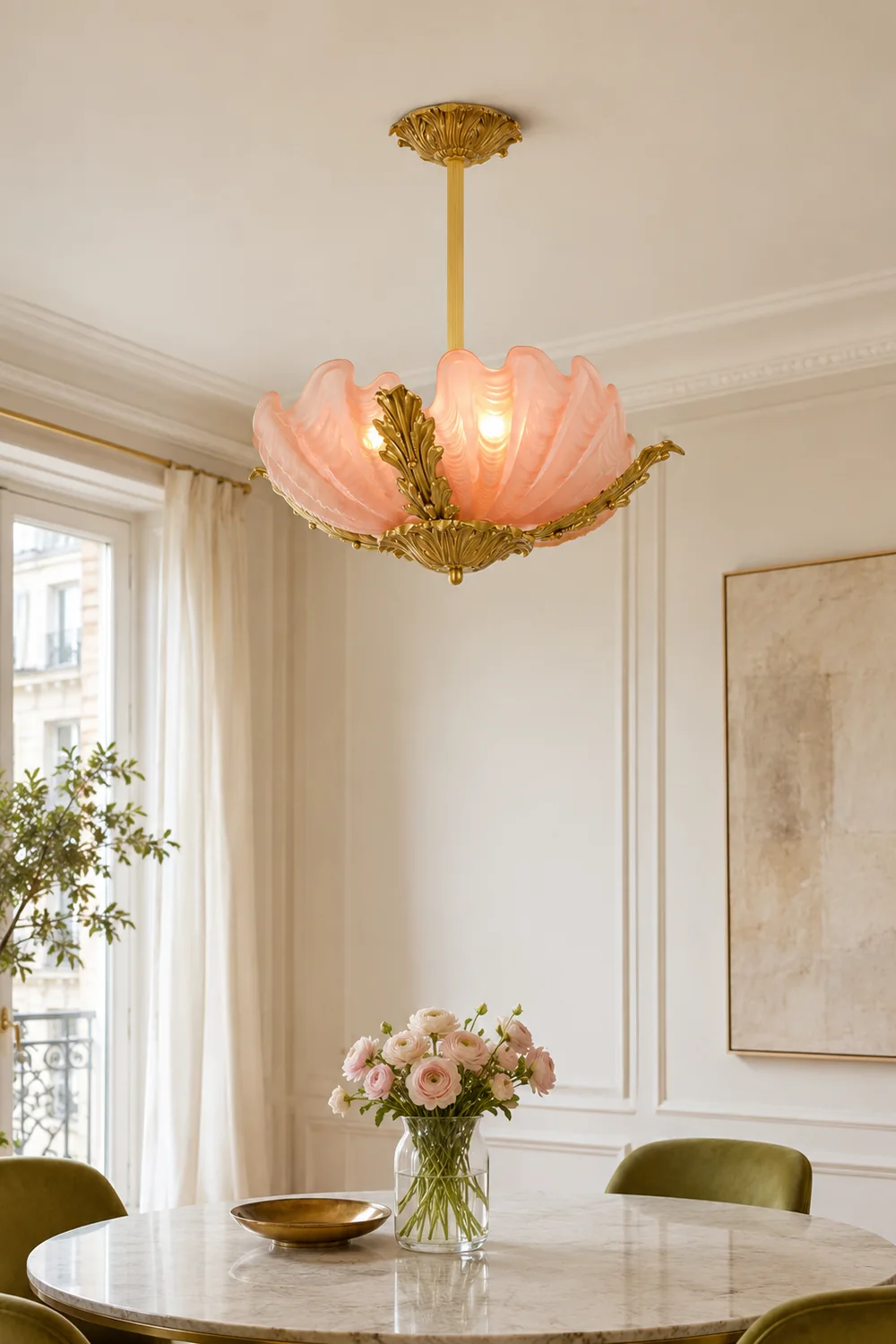 Fazzo Shell Chandelier - Lumpaz