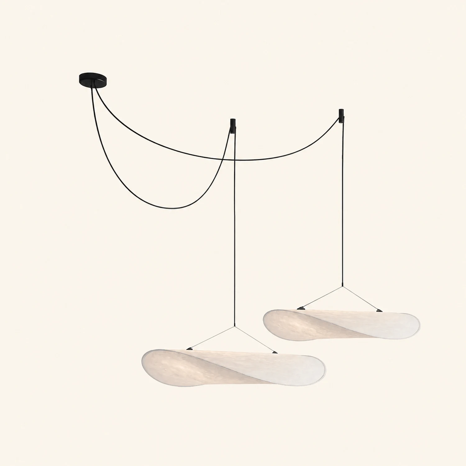 Tense Tyvek Pendant Lamp - Lumpaz
