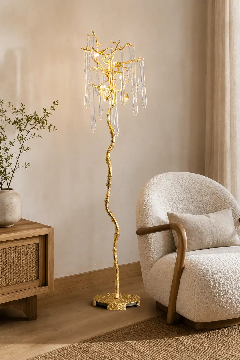 Aqua Babylonica Floor Lamp - Lumpaz