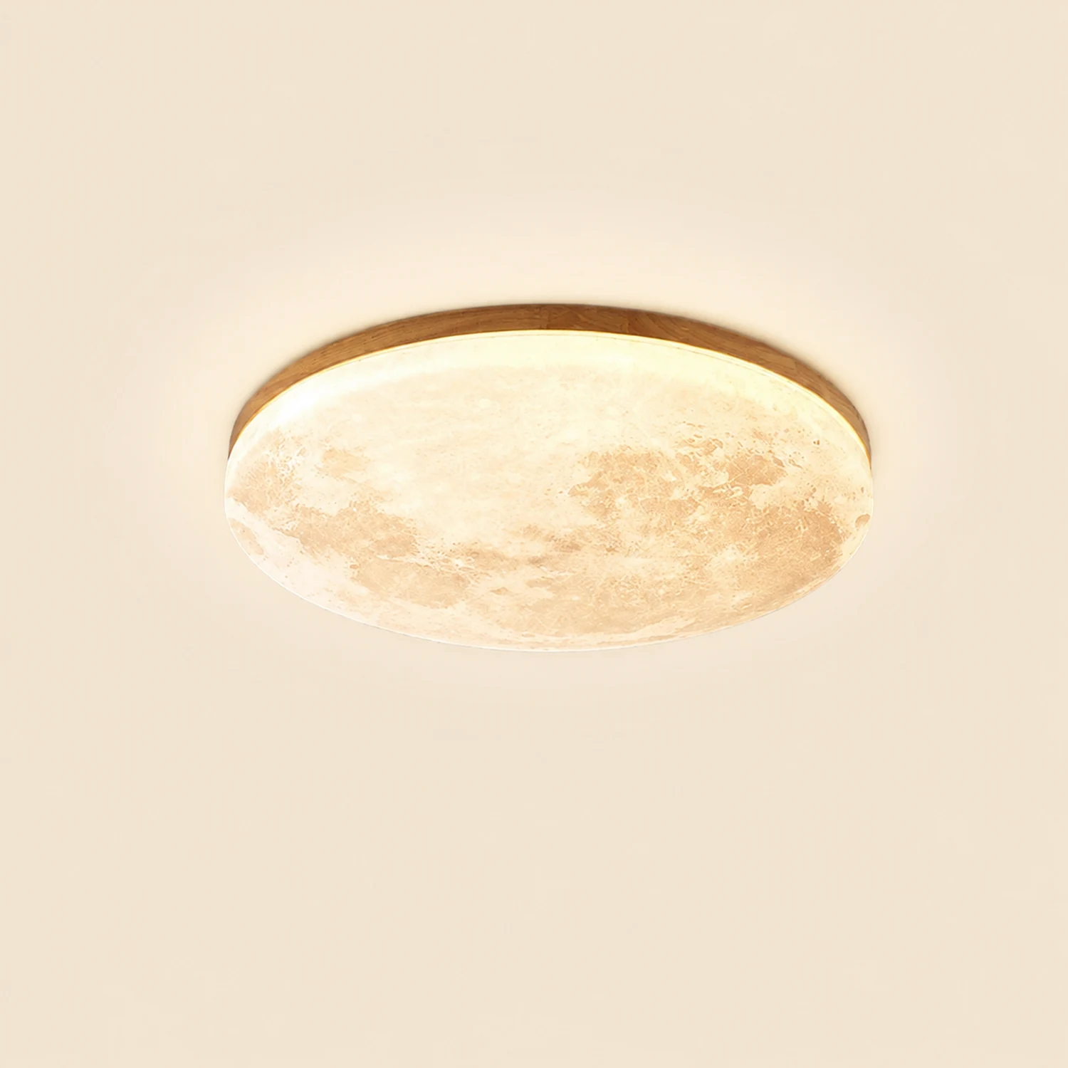 Creative Round Moon LED Ceiling Light - Lumpaz