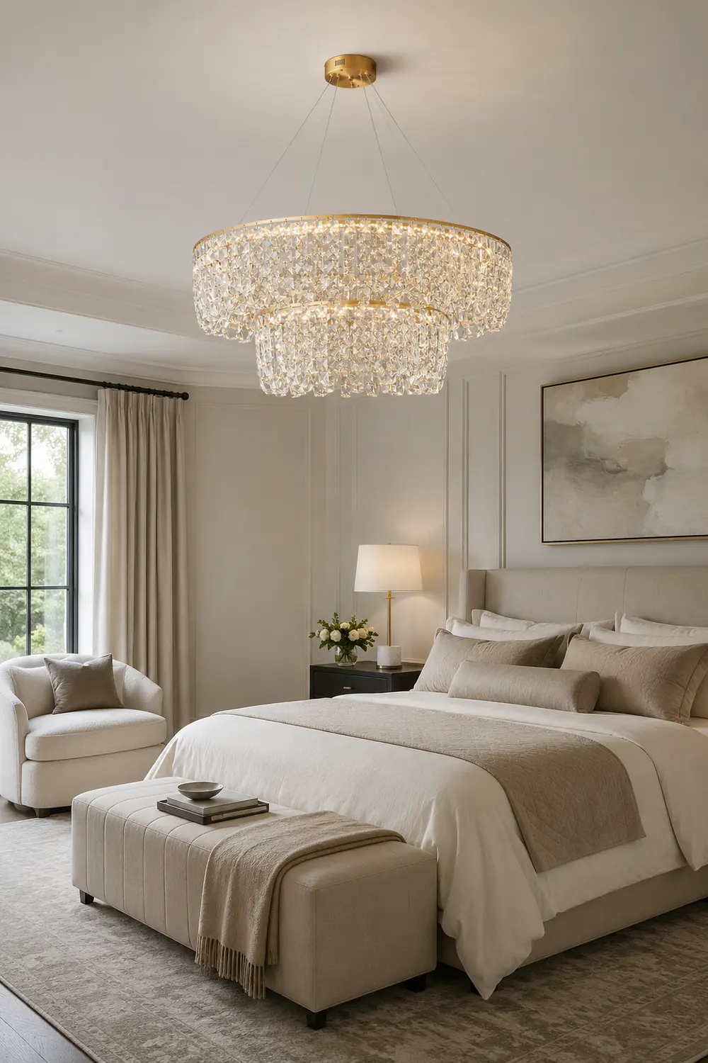Emory Brass Chandelier - Lumpaz