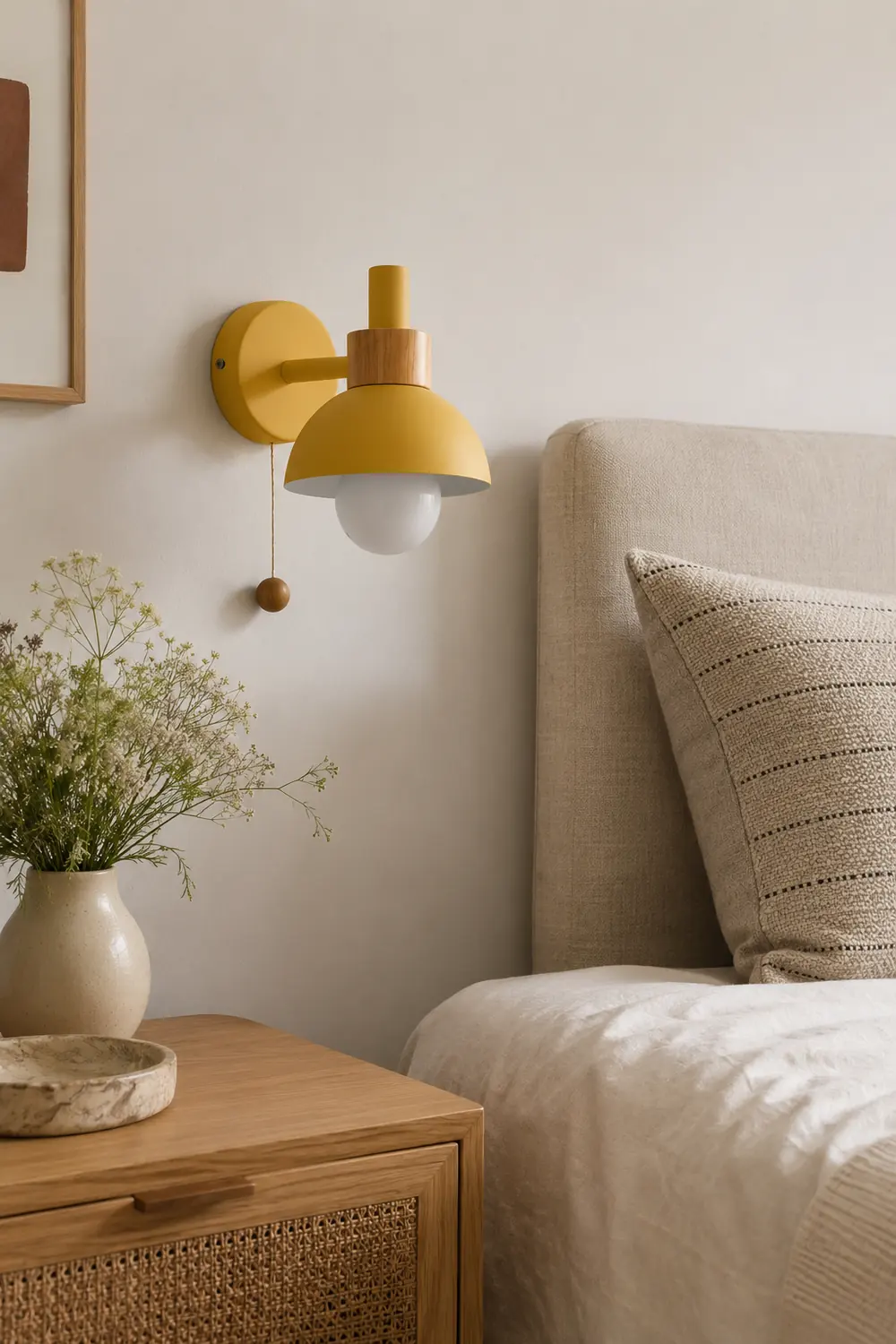 Minimalist Colorful Single Head Wall Sconce - Lumpaz