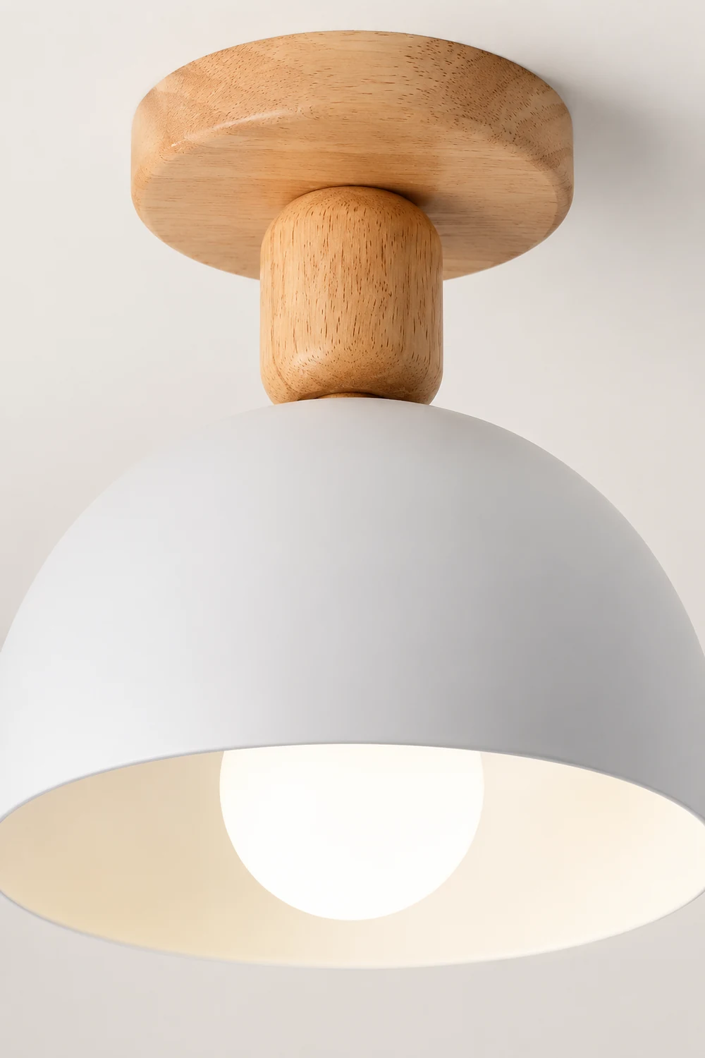 Scandinavian Simple Round Ceiling Light - Lumpaz