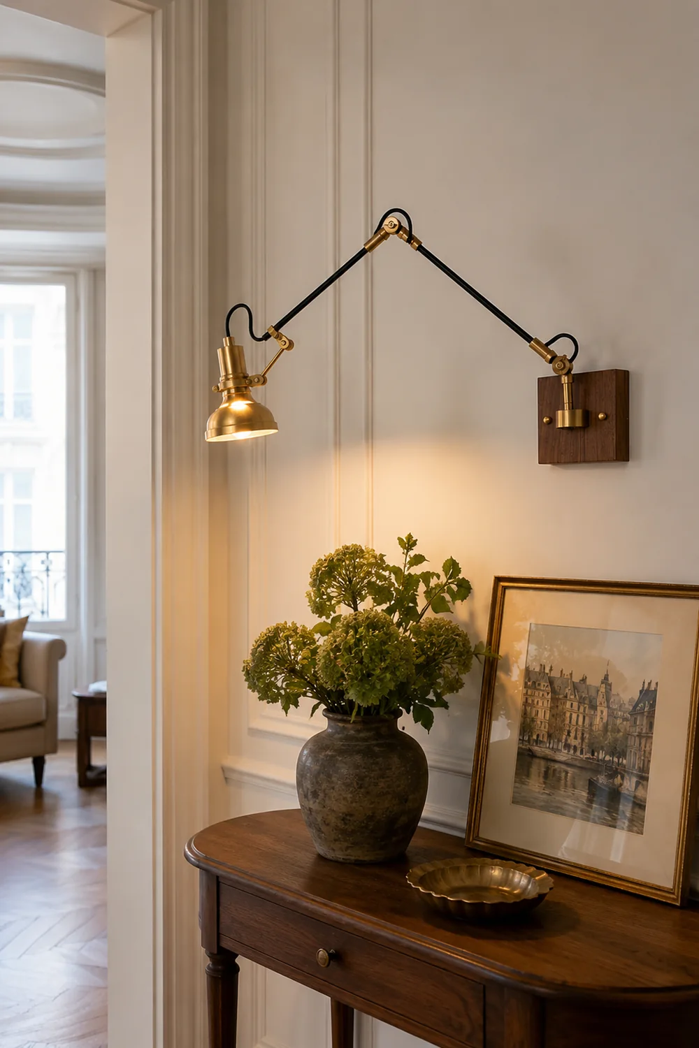 Kane Swing Arm Wall Lamp - Lumpaz