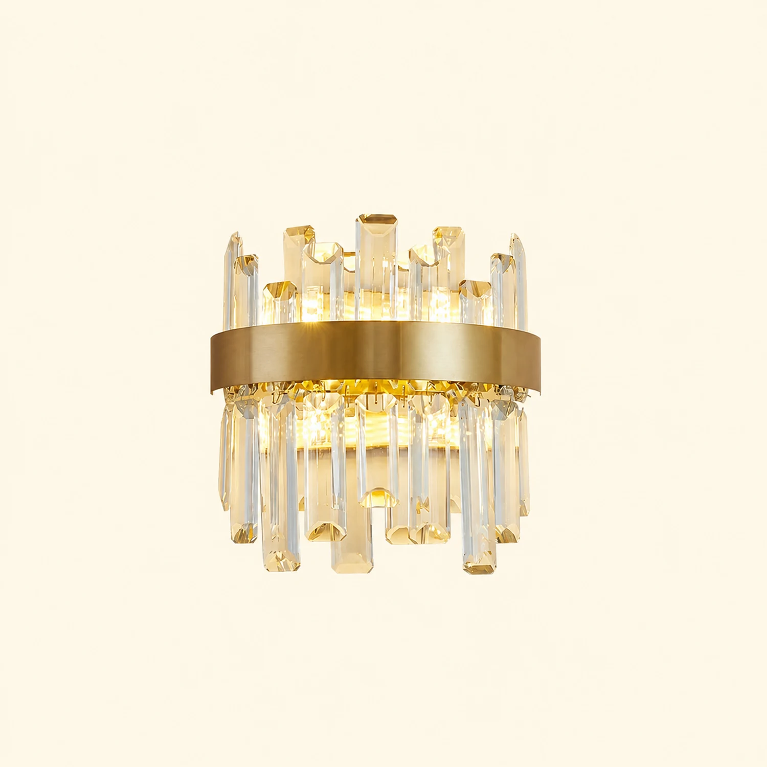Crystal Statement Wall Lamp - Lumpaz