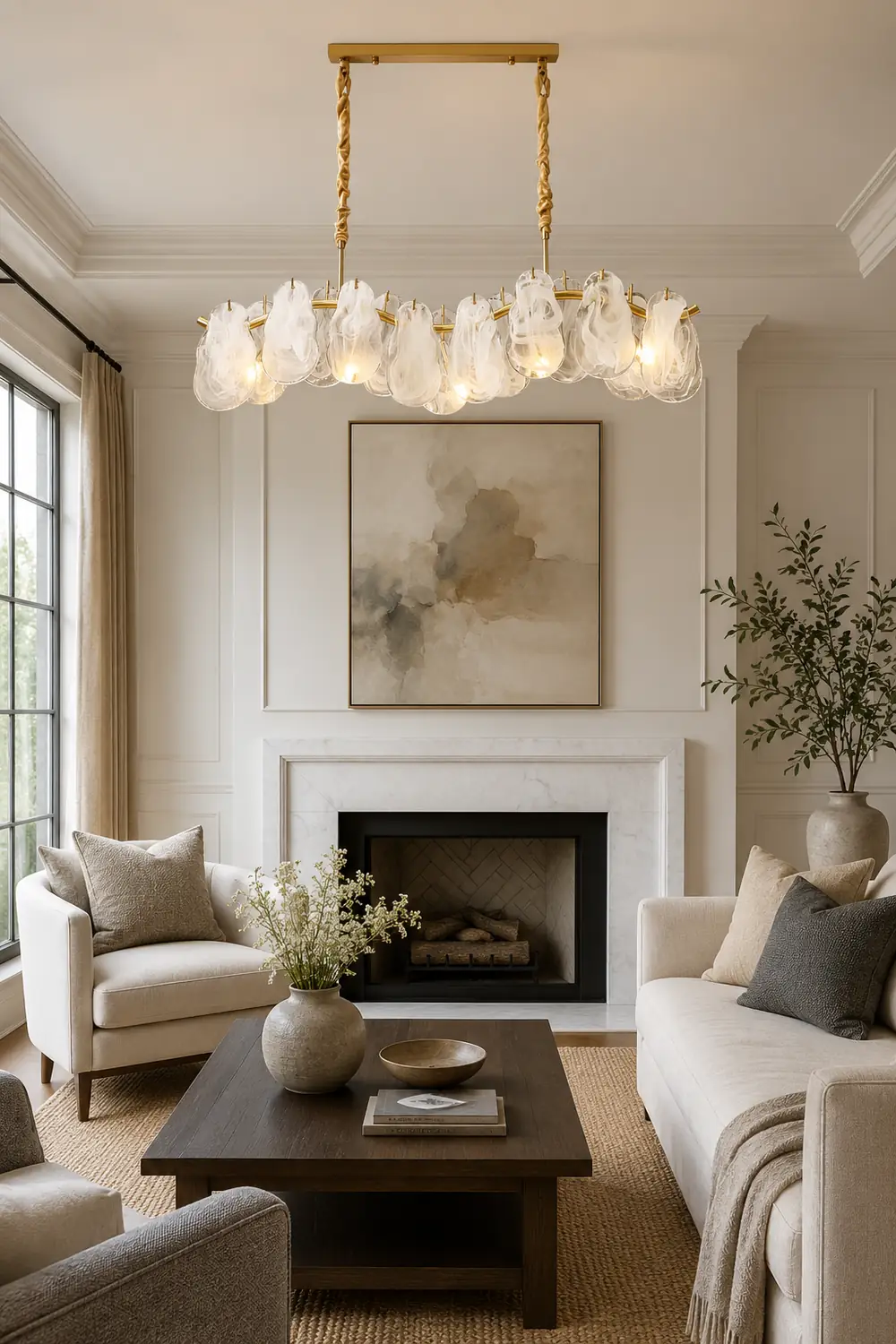 Mahina Cloud Chandelier - Lumpaz