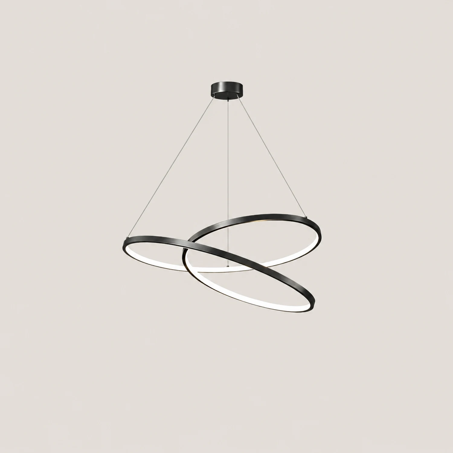 Geometric Curve Chandelier - Lumpaz
