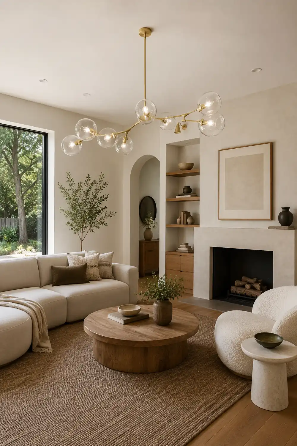 Perry Globe Horizontal Chandelier - Lumpaz