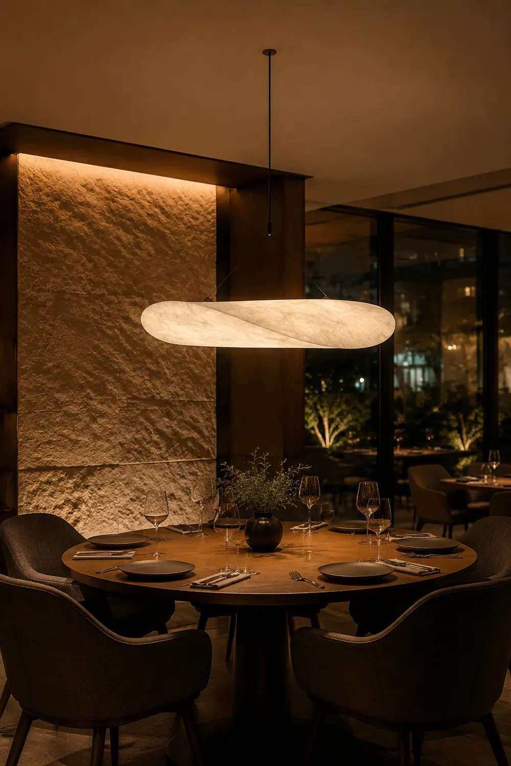 Tense Tyvek Pendant Lamp - Lumpaz