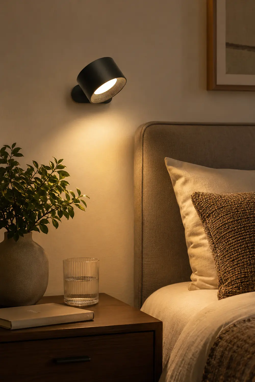 Modern LED Rotation Mini Wall Light - Lumpaz
