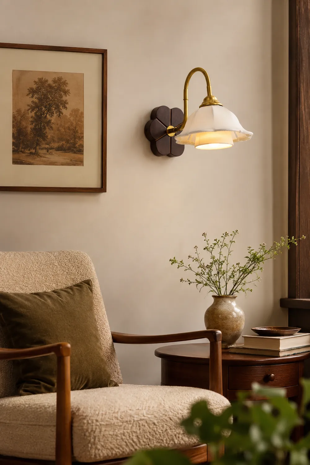 Rosette Wall Lamp - Lumpaz