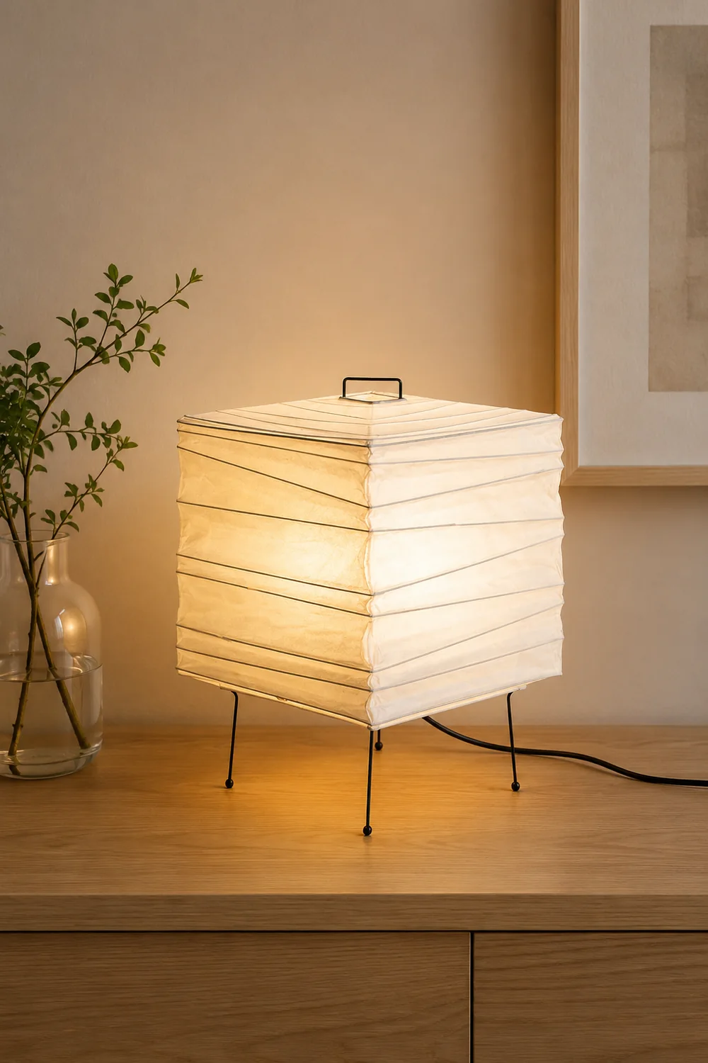 Washi Paper 3X Table Lamp - Lumpaz