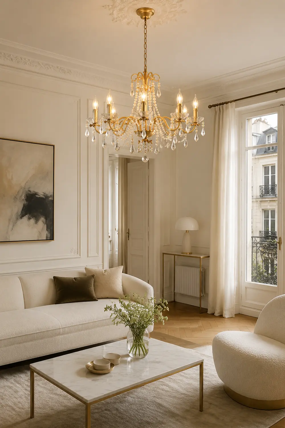 Allegri Crystal Chandelier - Lumpaz