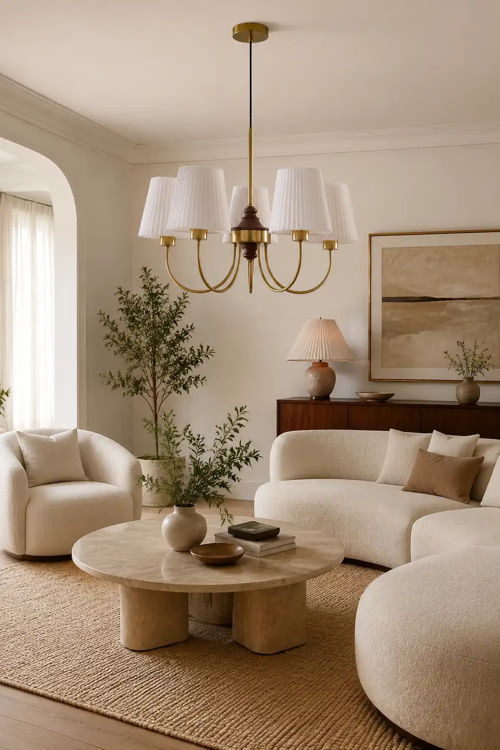 Josef Wood Chandelier - Lumpaz