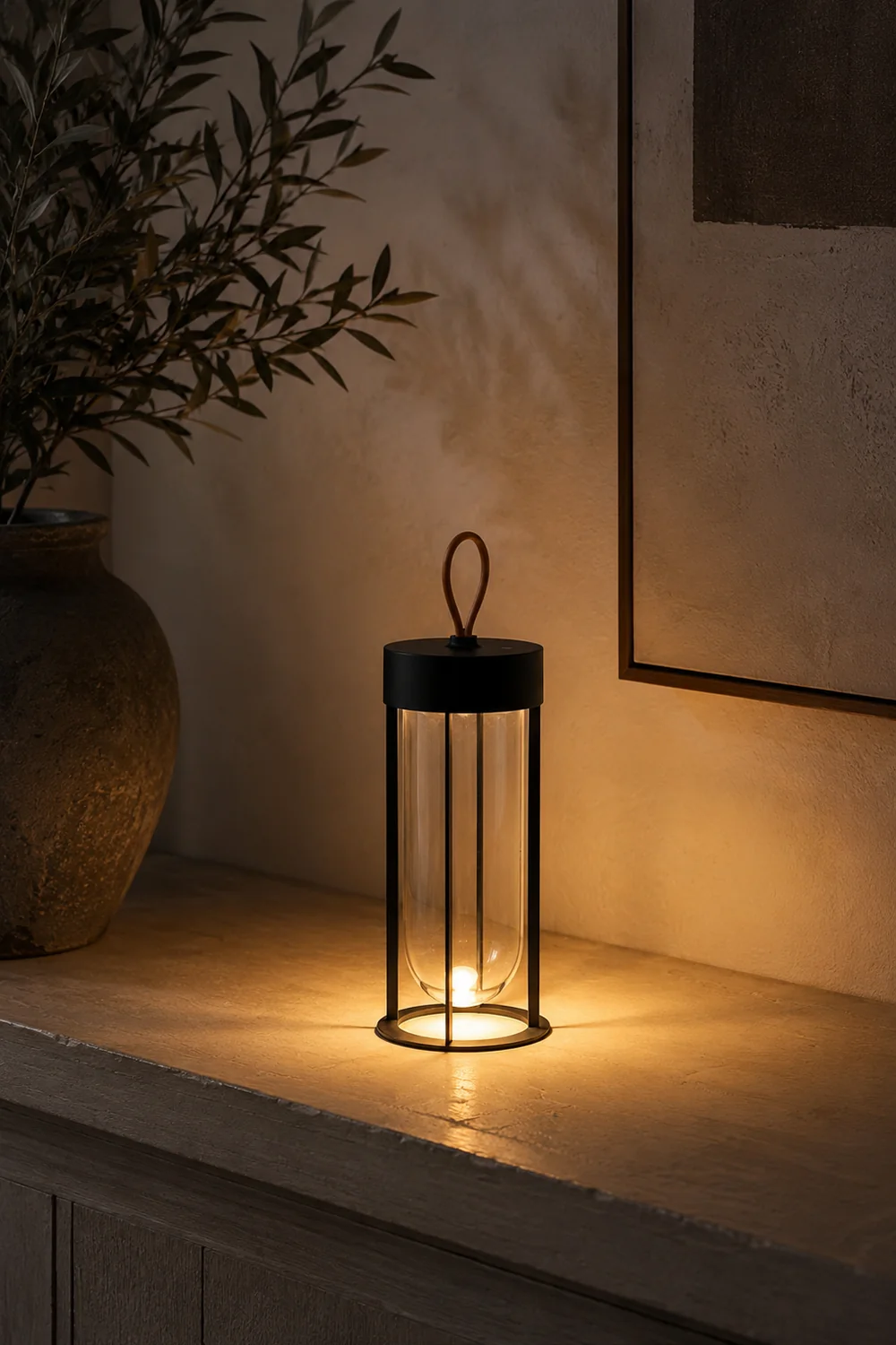 Vitro Built-in Battery Table Lamp - Lumpaz