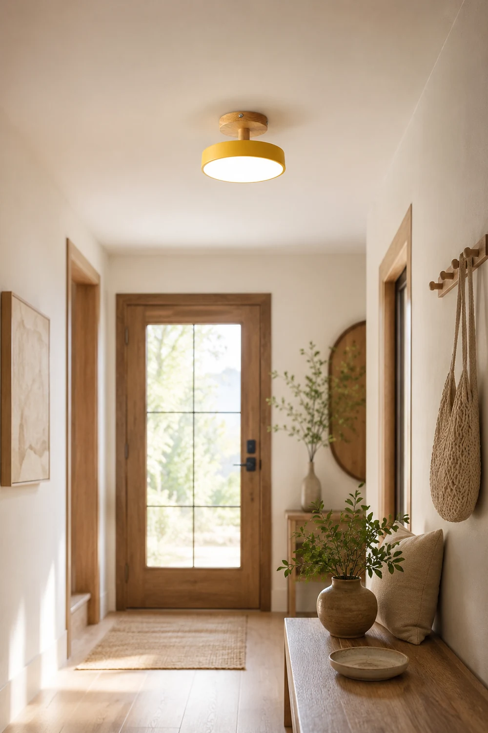 Colorful Round Flush Mount Ceiling Light - Lumpaz