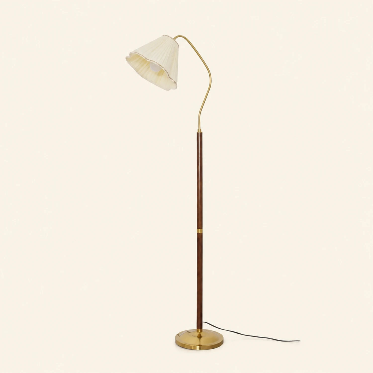 Florentine Fabric Floor Lamp - Lumpaz