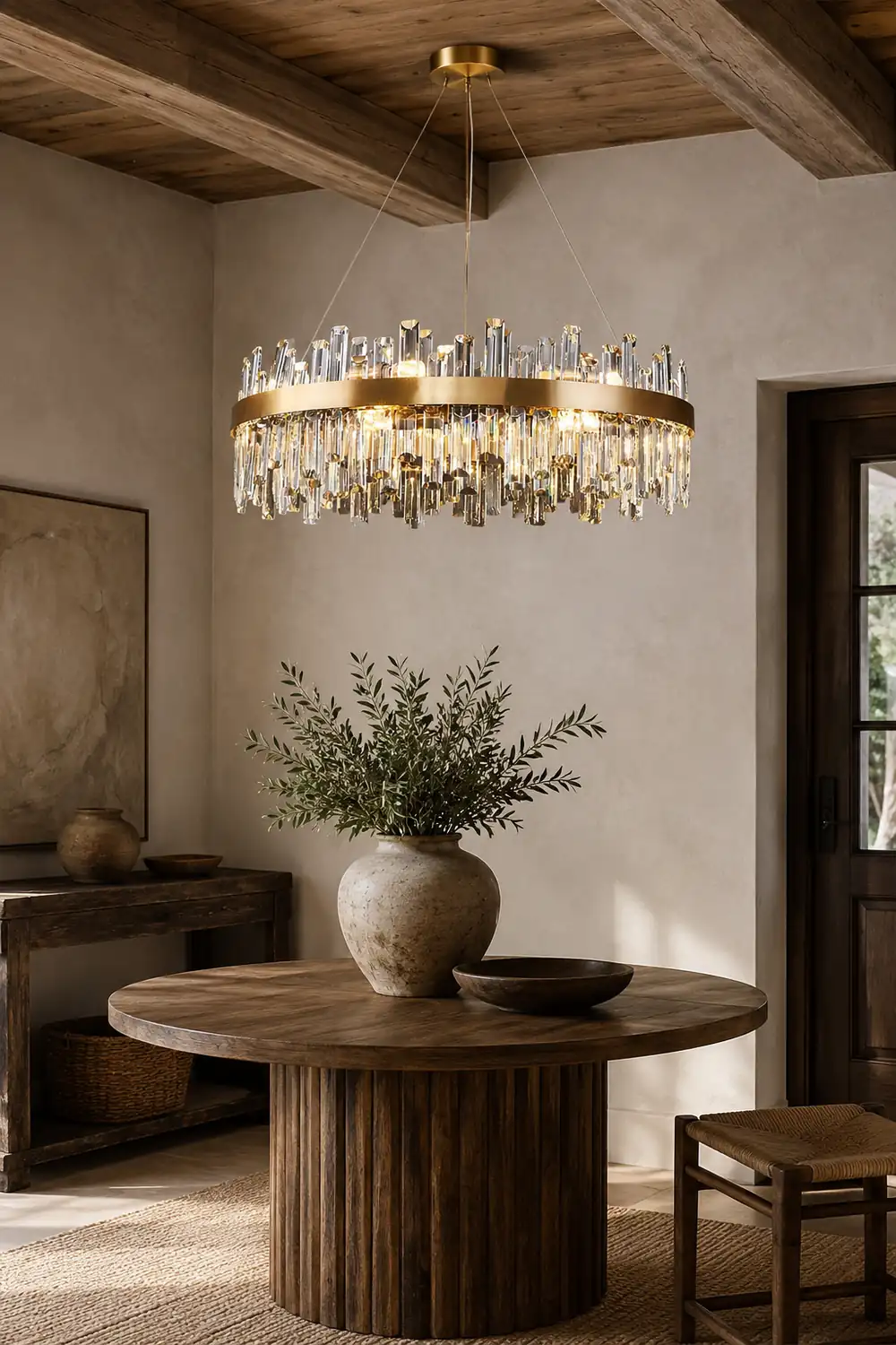 Crystal Statement Chandelier - Lumpaz