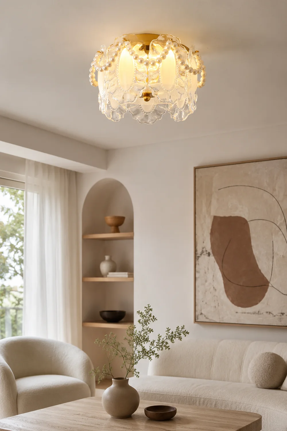 Petal Pearl Ceiling Light - Lumpaz