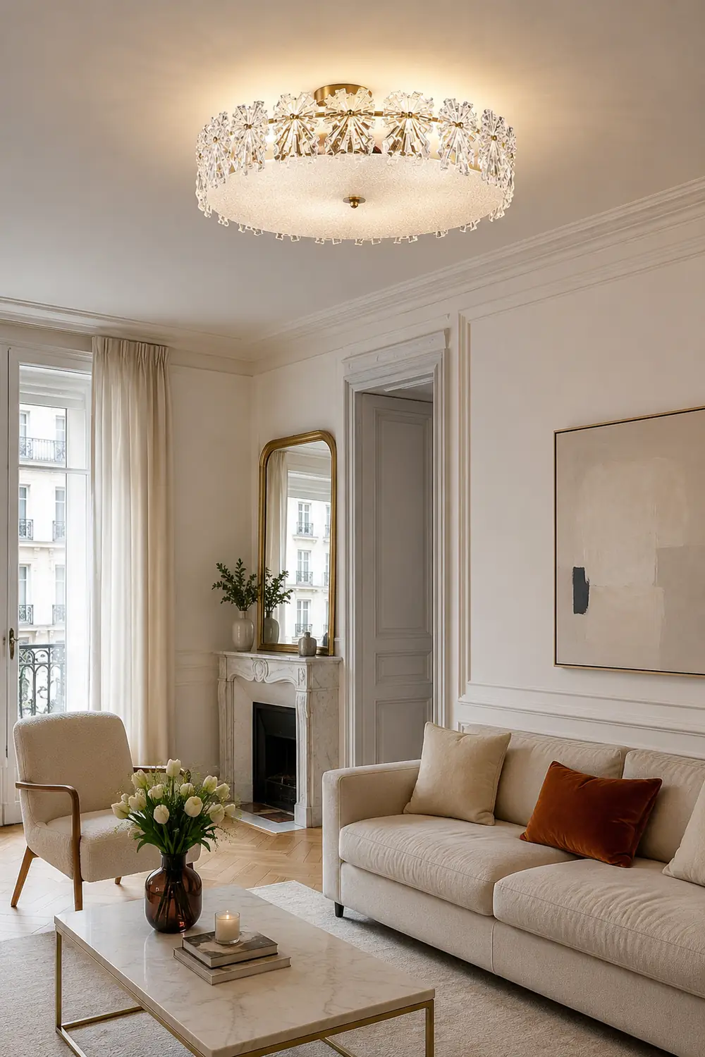 Snowflake Ceiling Lamp - Lumpaz