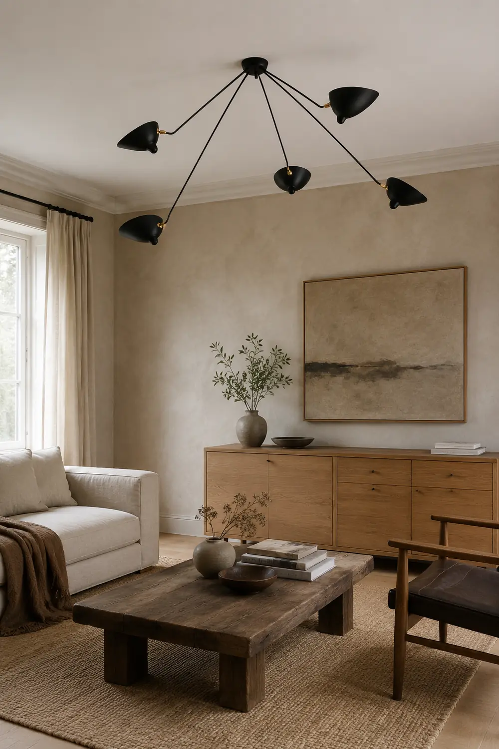 Serge Mouille Ceiling Lamp B - Lumpaz