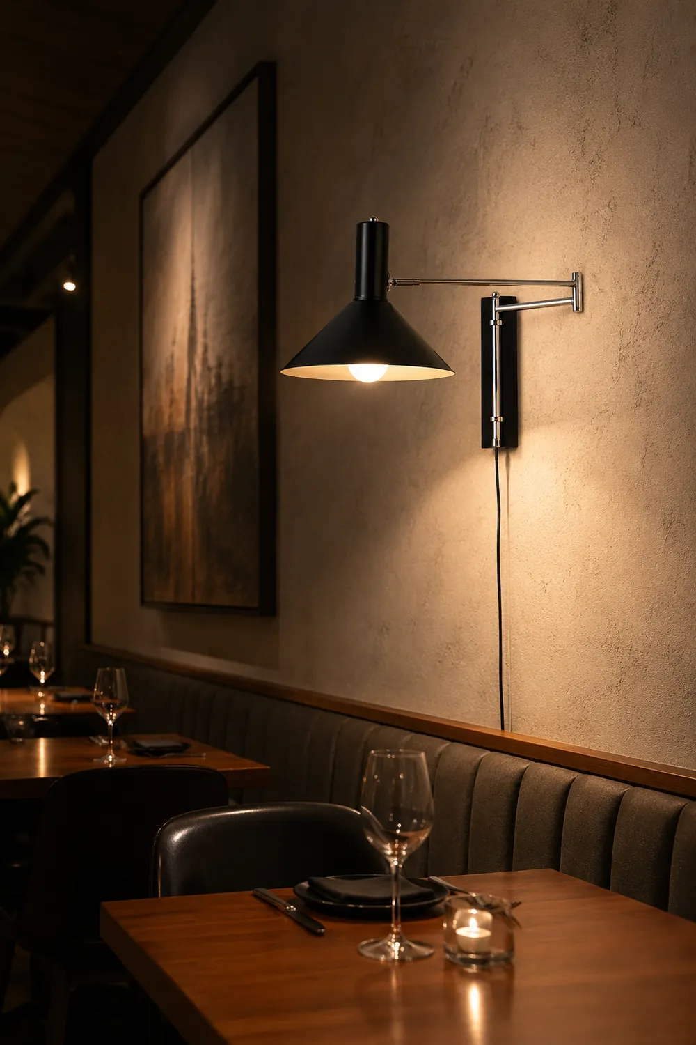 Anvia Plug In Wall Lamp - Lumpaz