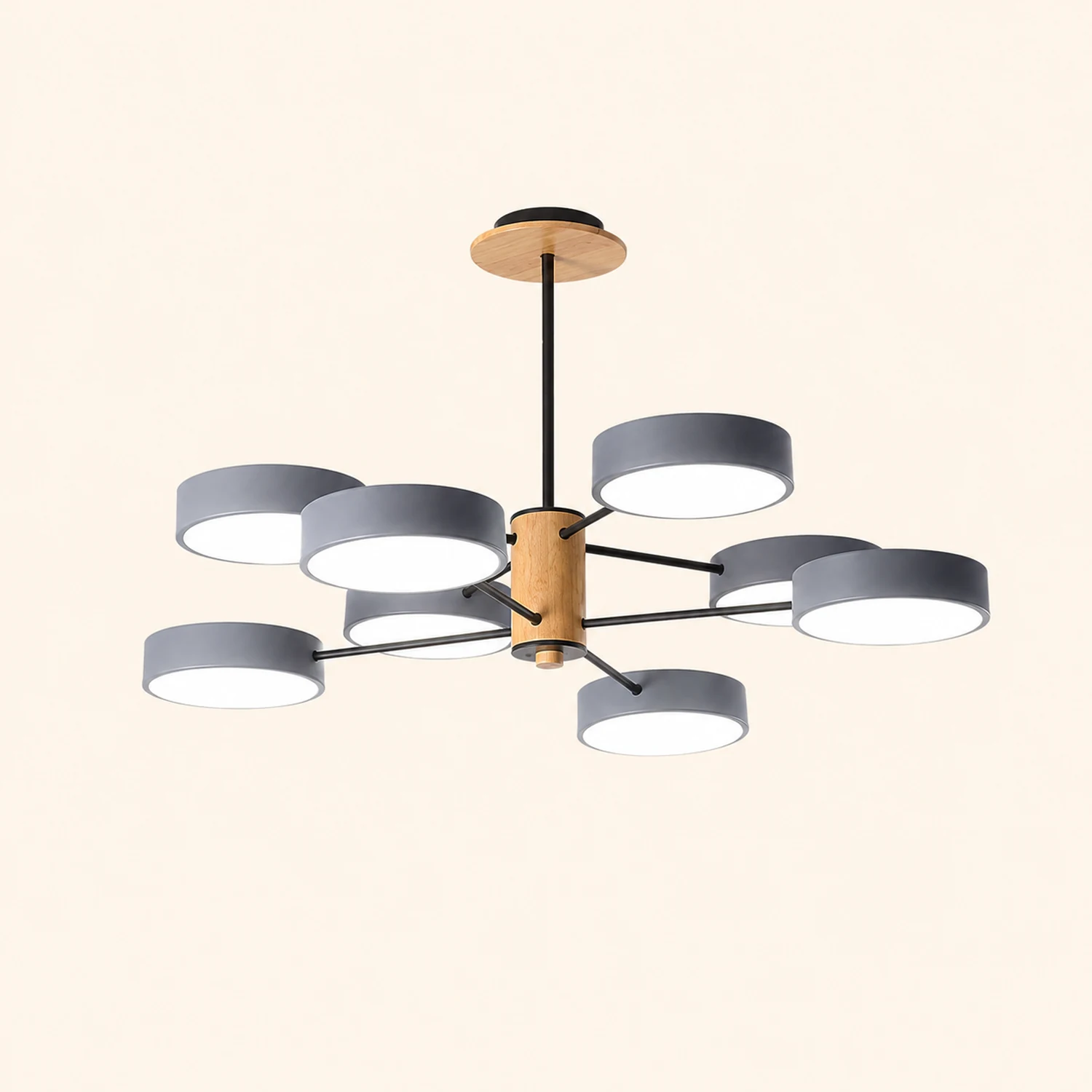 Modern Simple LED Branched Pendant Light - Lumpaz