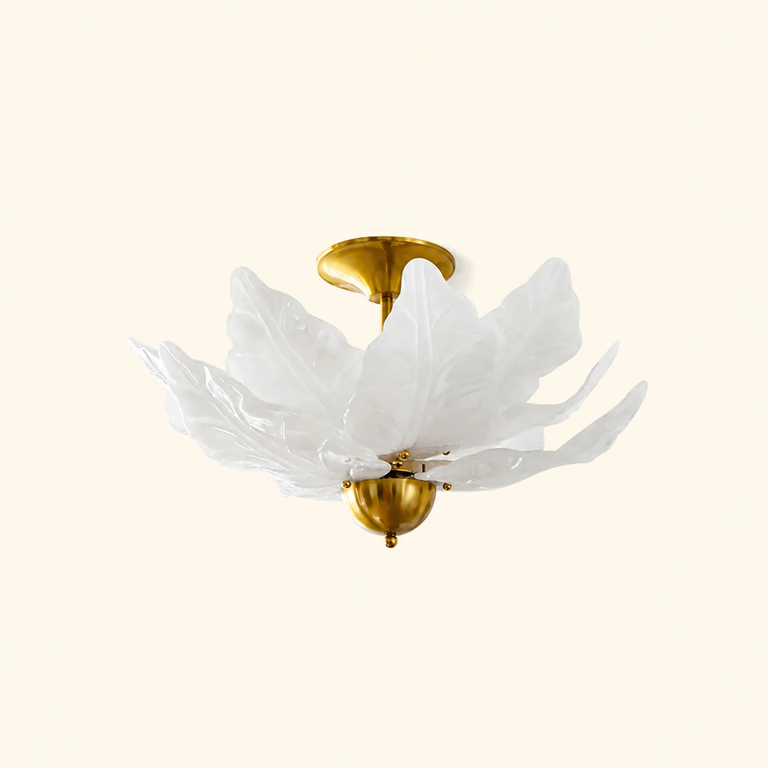 Leaf Glass Ceiling Lamp - Lumpaz