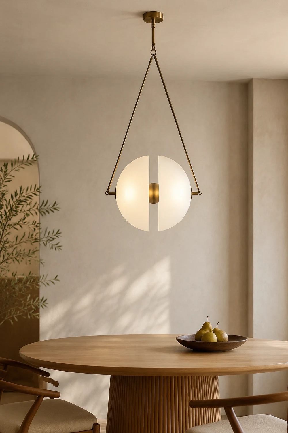 Oyster Glass Pendant Lamp - Lumpaz