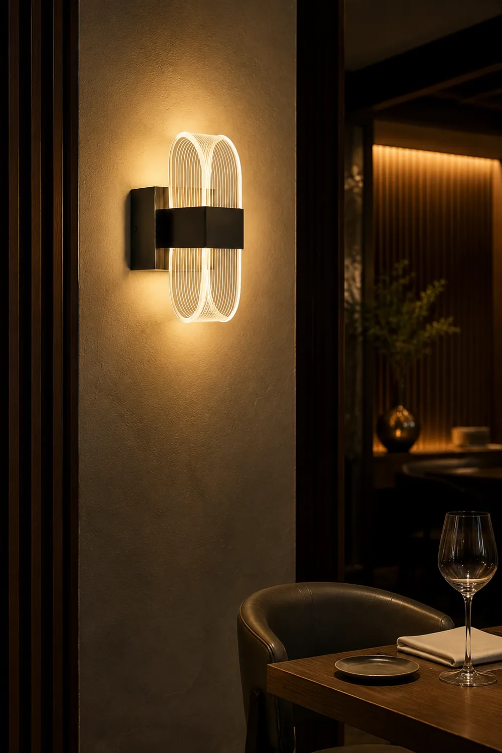 Transparent Wall Lamp - Lumpaz
