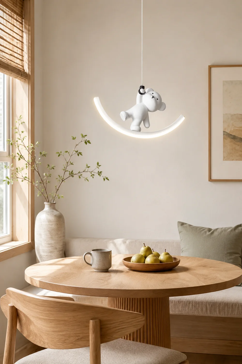 Bear Resin Pendant Lamp - Lumpaz