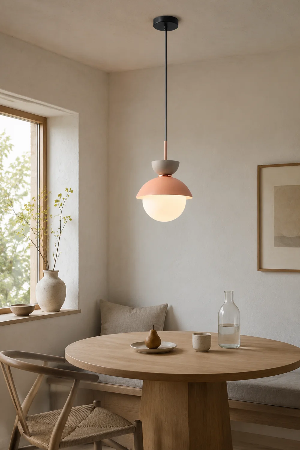 Macaroon Double Heads Metal Pendant Light - Lumpaz