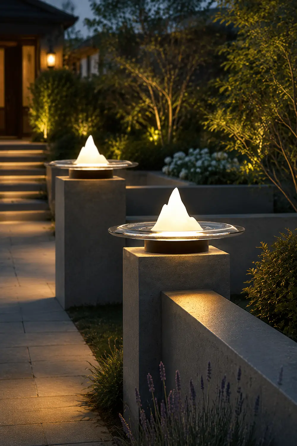 Iceberg Outdoor Post Light - Lumpaz
