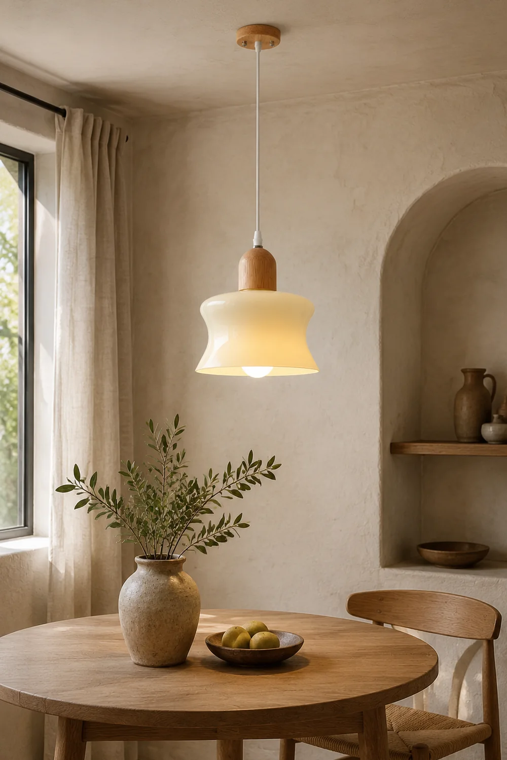 Mellow Glass Pendant Lamp - Lumpaz