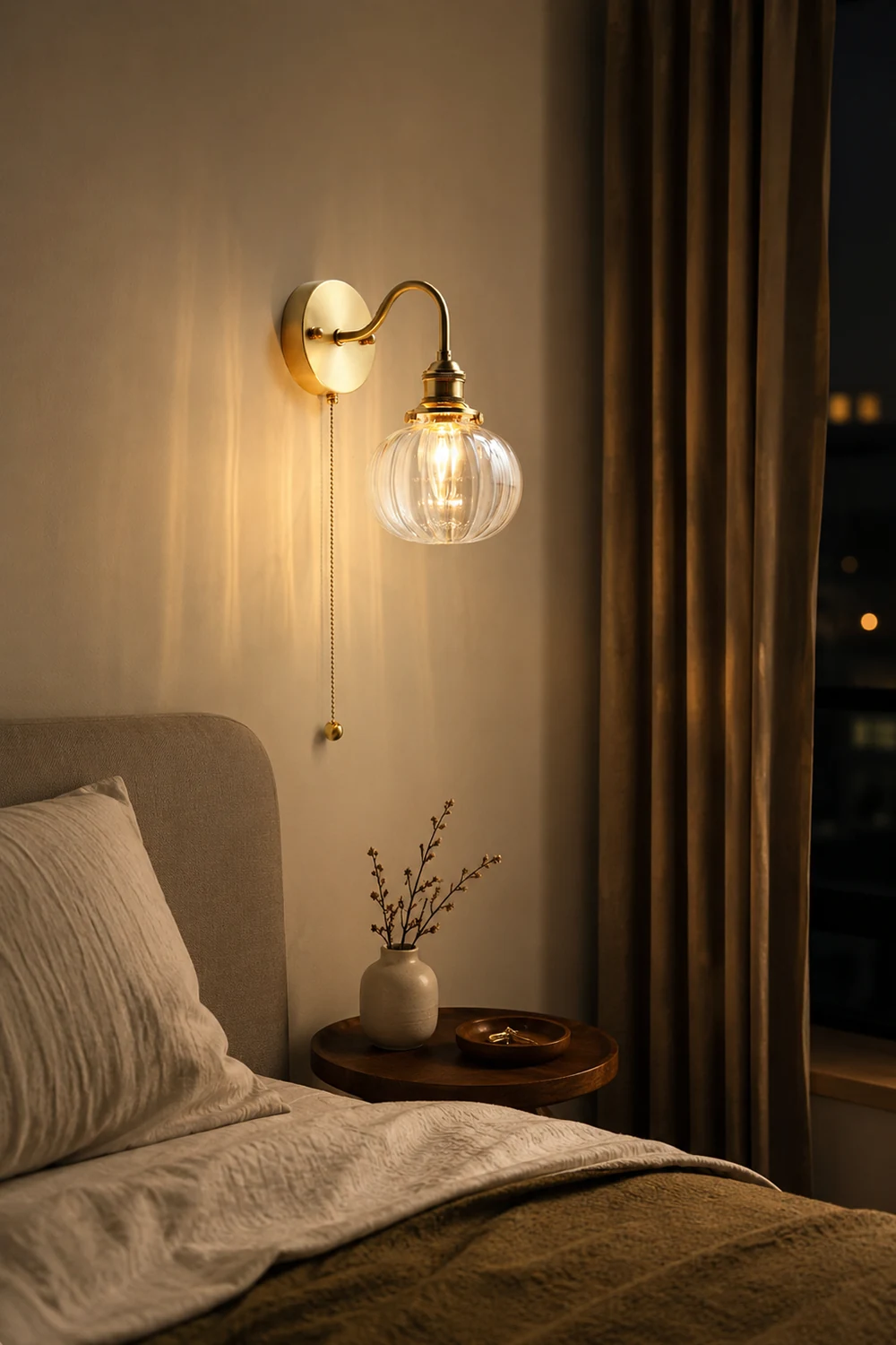 Wingbo Glass Wall Lamp - Lumpaz