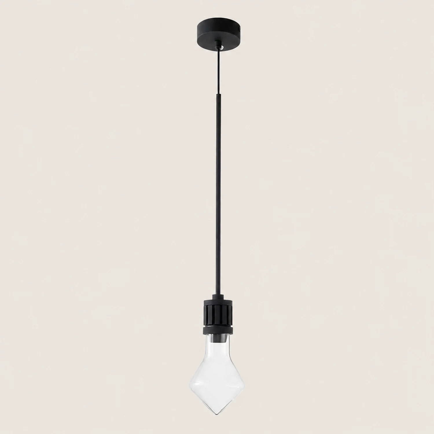 Diamond Glass Pendant Lamp - Lumpaz