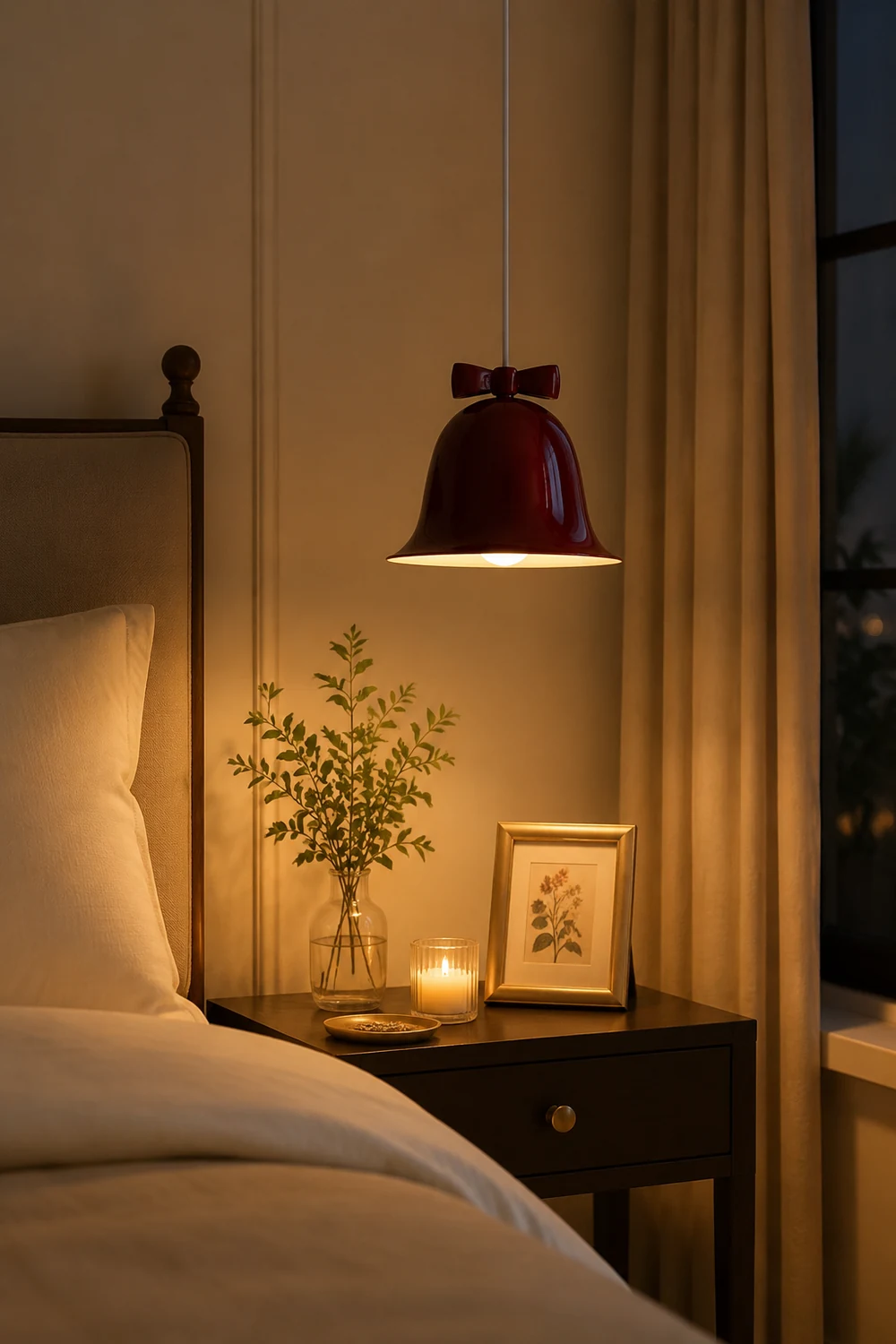 Bow Bell Pendant Lamp - Lumpaz